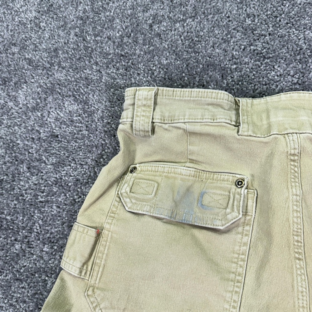 Duluth Trading Co Pants Mens 34x32 Beige Flex Fire Hose Cargo Workwear Utility - Picture 14 of 14